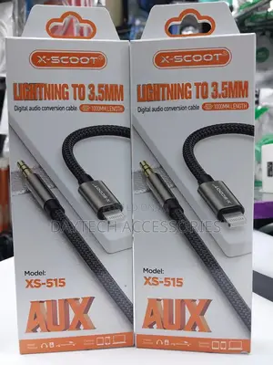 Lightning - 3.5 Mm Headphone Jack Audio Adapter Cable