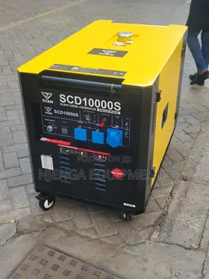 Titan Scd10000s 10kva Single Phase Generator