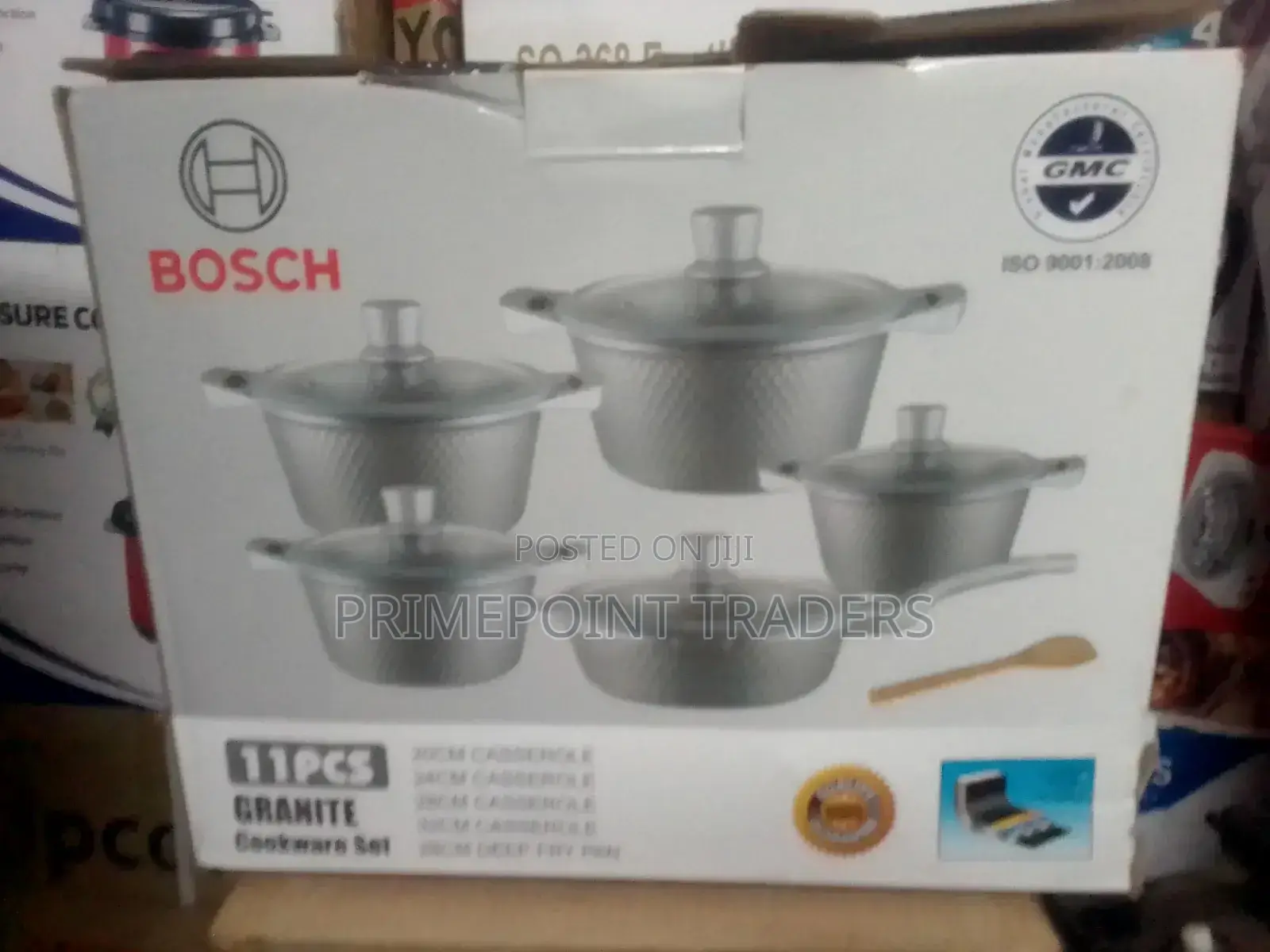 Bosch 11-Piece Cookware Set – Durable Non-Stick Pots Pans