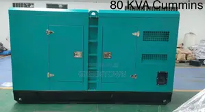 Brand New 80 Kva Cummins Silent Diesel Generator