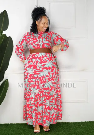 Blue Designer Long Dress