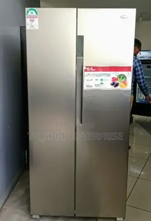 430 Litres Tlac Side by Side Nofrost Grey Refrigerator
