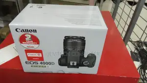Canon Eos 4000d DSLR Camera and Ef-S 18-55 Mm