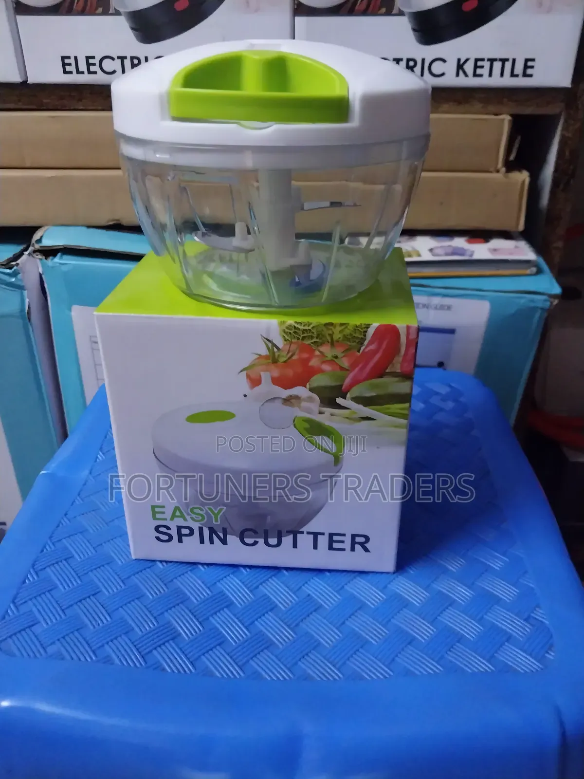 Vegetables and Fruits Spin Chopper