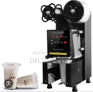 Automatic Foil Sealing Machine for Yogurt Pudding Cups