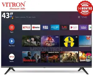 Vitron 4388fs- 43" Inch- Bluetooth/Frameless Tv 
