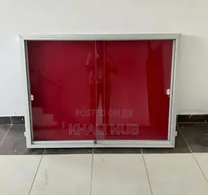 Enclosed Bulletin Board, Lockable Cork Noticeboard
