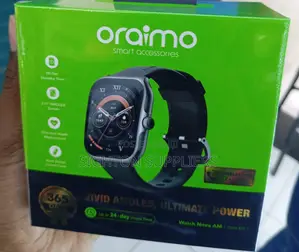 Oraimo Osw-812 2.01" Nova Am Curved Screen Smart Watch