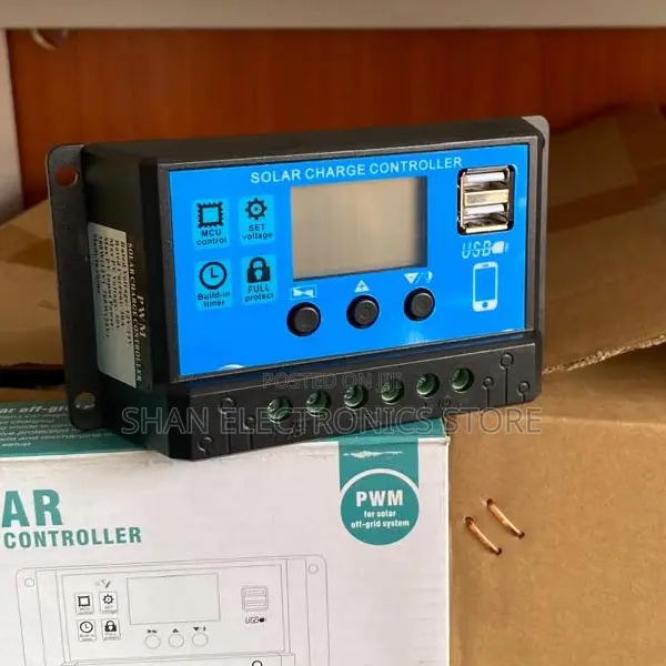 30a PWM Solar Charge Controller 12v 24v Battery Available