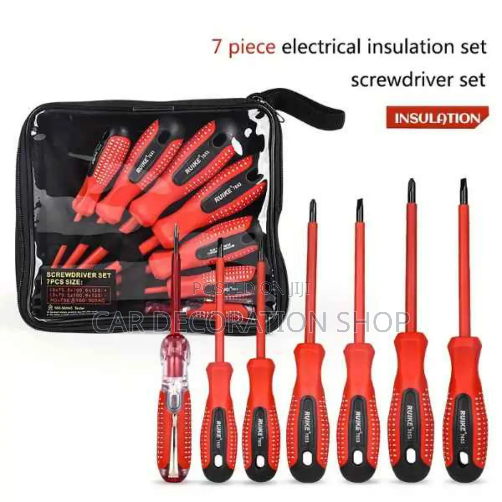 7pcs Professional Powerful Magnetic Insulated Screwdriver