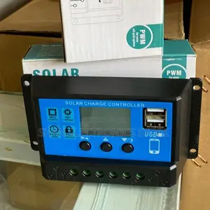 30a Solar Charger Controller, 12v24v Controller, LCD Display