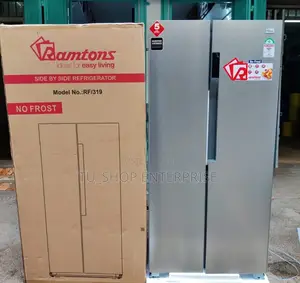 Ramtons Rf/319- 430 Liters Side by Side Led No Frost Fridge