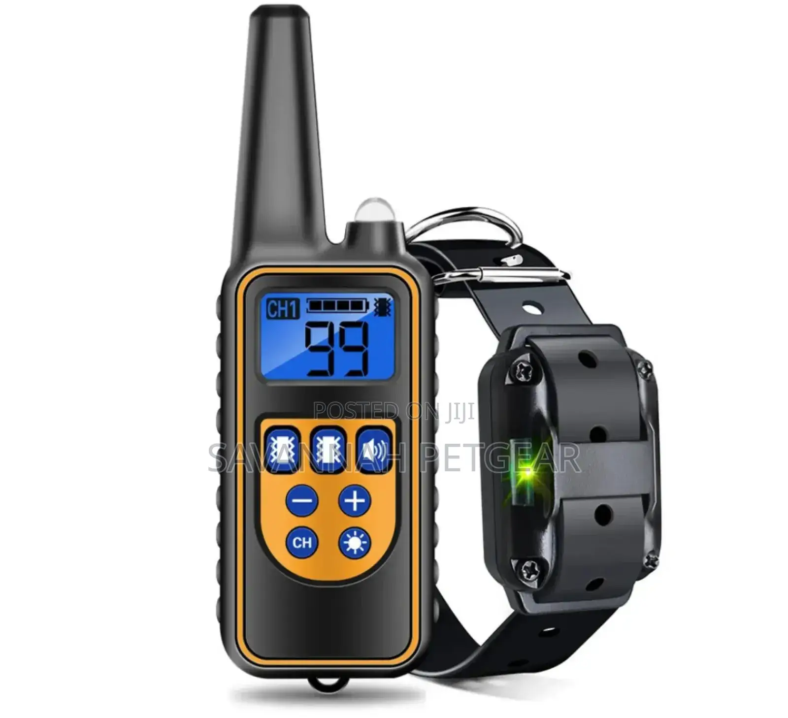 Rechargeable + Remote Control Electric Dog Training Collar