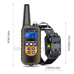 Rechargeable + Remote Control Electric Dog Training Collar