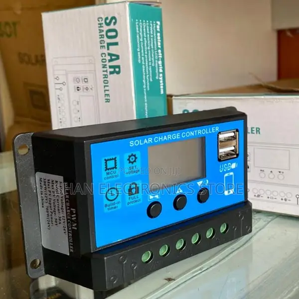 Genuine.20a LCD Dual Usb Solar Charge Controller Pwm.