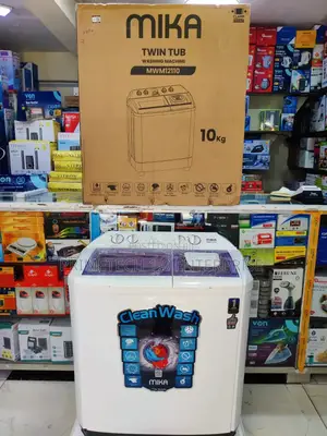 Mika Twin Tub 10kg Air Turbo Charged Washine Machine