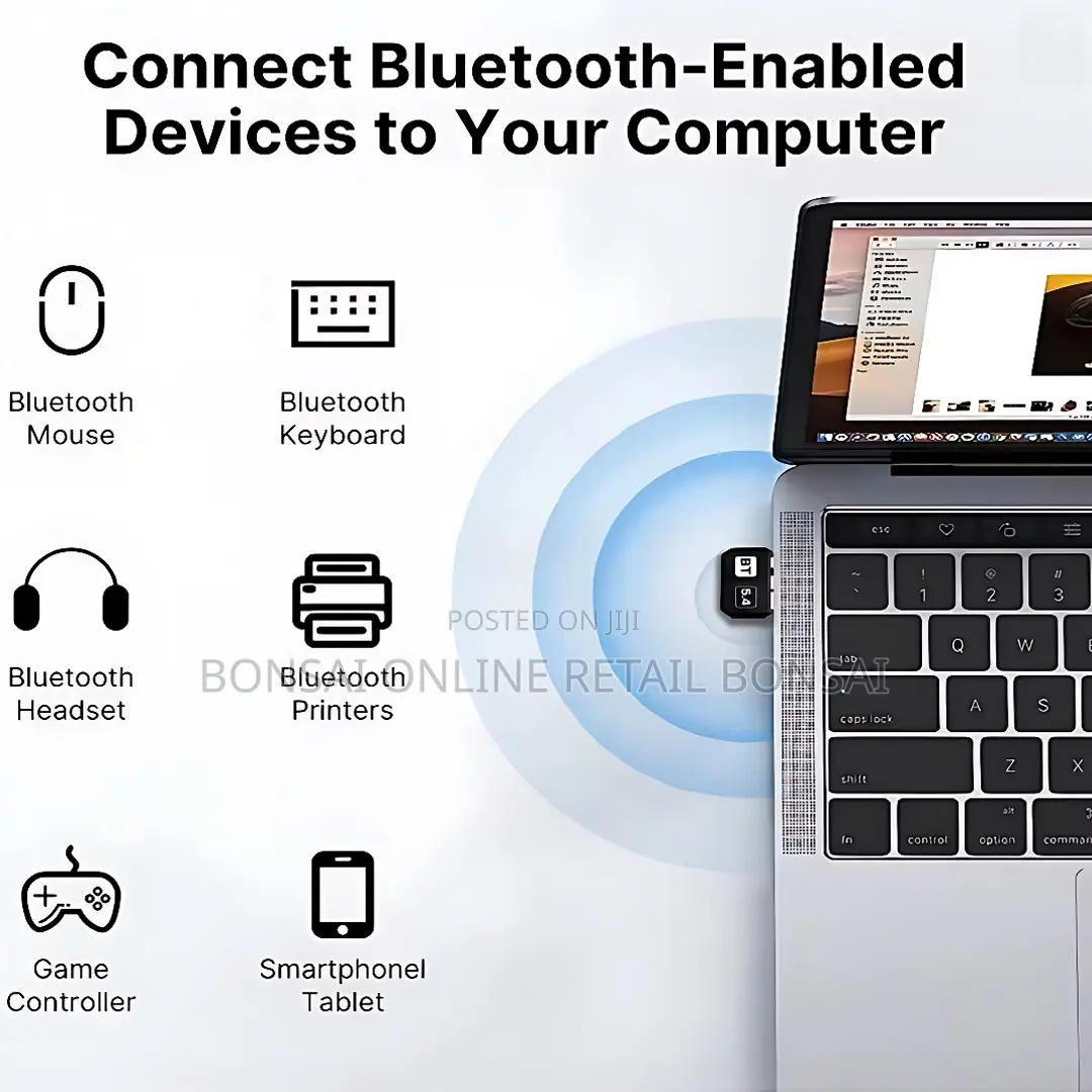 Usb Bluetooth V5.4 Adapter - High-Speed Wireless