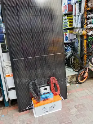 Solar Panel 600w+ Battery 200ah+Controller40ah+Inverter1500w
