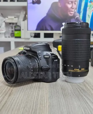 Nikon D5600 DSLR Camera With 18-55mm Lens