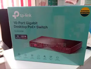 Tp Link 10-Port 8-Port Poe+ Desktop Gigabit Switch