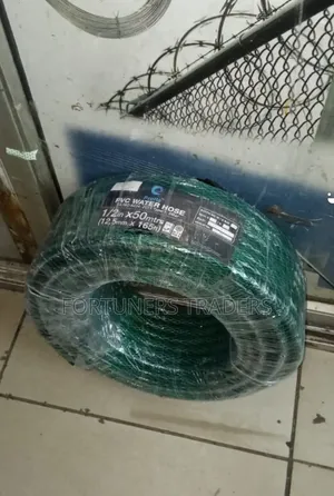 1/2 by 50 Green Braided Water Hosepipe