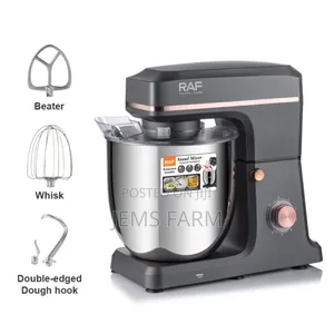 12l Raf 2000w Dough Cake Stand Mixer 6 Speed.