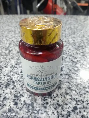 Ashwagandha Capsules; Herbal Supplement
