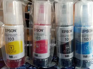 Original Epson Ecotank 103 Ink All Bottle