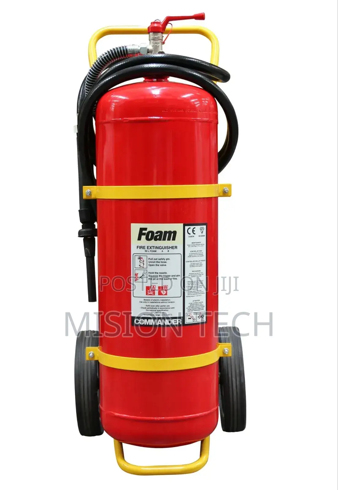 50l Foam Trolley Fire Extingusher