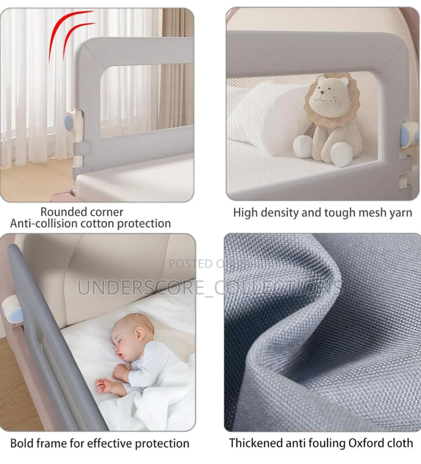 Foldable Baby Rails