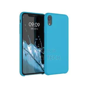 Apple iPhone Xr (6.1 Inch) Real Silicone Case With Inside Mi