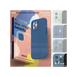 Silicone Case for iPhone 12 Pro Max Case 6.7 Inch