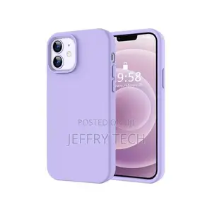 Apple iPhone 12/ iPhone 12 Pro Real Silicone Case With Insid