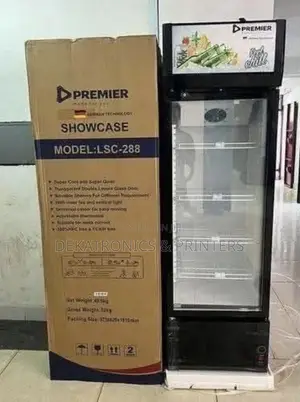 Premier Showcase 288litres Display Fridge