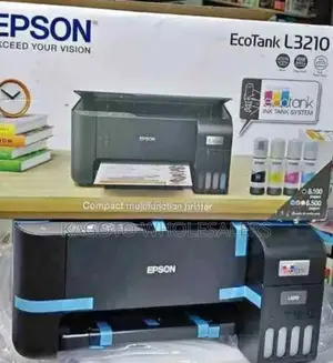 Epson Ecotank L3210 A4 All in One Tank Printer Multi-Ep