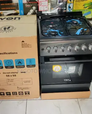 Von Cooker 3 Gas + 1 Electric Vc5fg, Flame Failure Safety