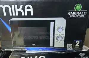 20 Litres Mika Manual Microwave (White Color) M2/Wl