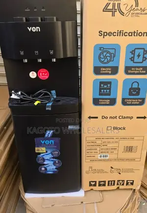 Von Hotpoint Hot Normal and Cold 3 Taps Water Dispenser V3w