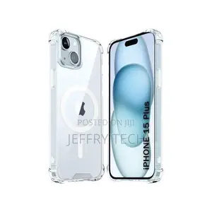 Shockproof Ultra-Hybrid Back Cover Case for iPhone 15 Plus