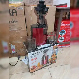 Colour Red - Electric Sokany Slow Juicer