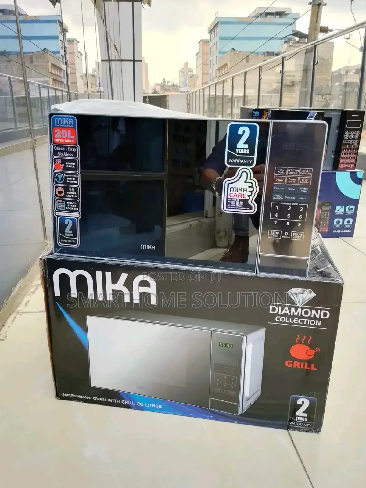 Digital Microwave - Electric - 2 Yrs Warranty - Mika