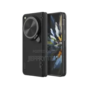 Frosted Shield Prop Kickstand Case for Oppo Find N3 Fold