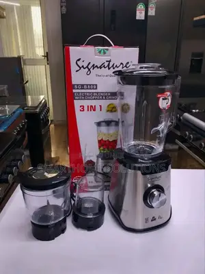 Signature 3 In1 Blender With Grinder and Chopper