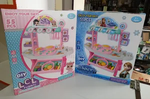 55pcs LCL and Frozen Kitchen Play Set.