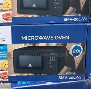 20 Litres Smart Pro Digital Black Microwave Oven Smv20