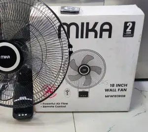 Mika 18 Inches Wall Fan With Remote 18"-Wf