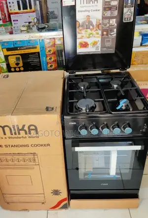 *Mika Standing Gas Cooker All *Gas 50cmby60cm 4gas Mk/4g