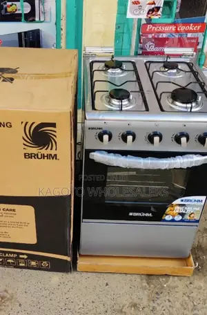 Bruhm Free Standing Gas Cooker All Gas 50cmx55cm B4gas