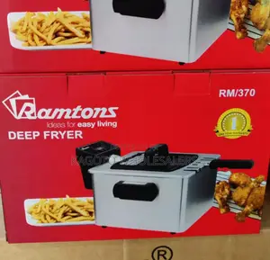 Ramtons Deep Fryer *4.5litres Each (Double) *Rm370/F