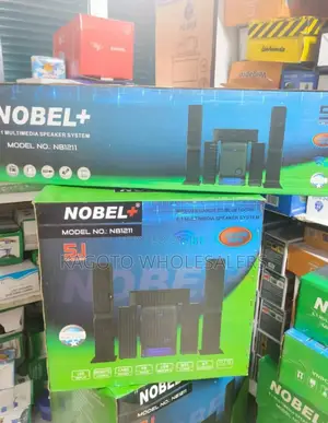 Nobel 5.1ch Home Theater Speaker System *22000w/Fm